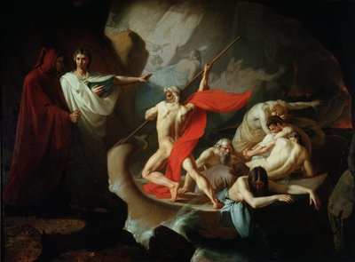Charon Conveying the Souls of the Dead across the Styx by Konstantin Petrovich Pomerantsev